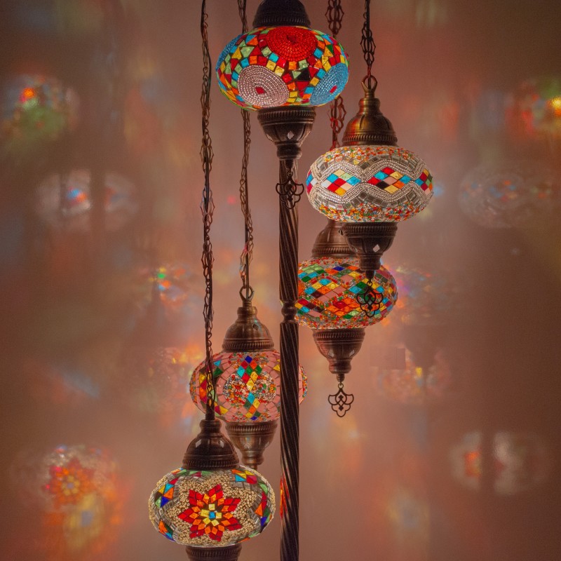 Luminaren Mosaic Floor Lamp - FL5-07 — 5