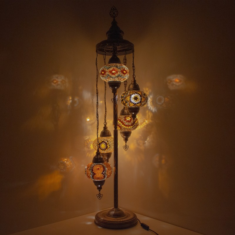 Luminaren Mosaic Floor Lamp - FL5-08 — 5