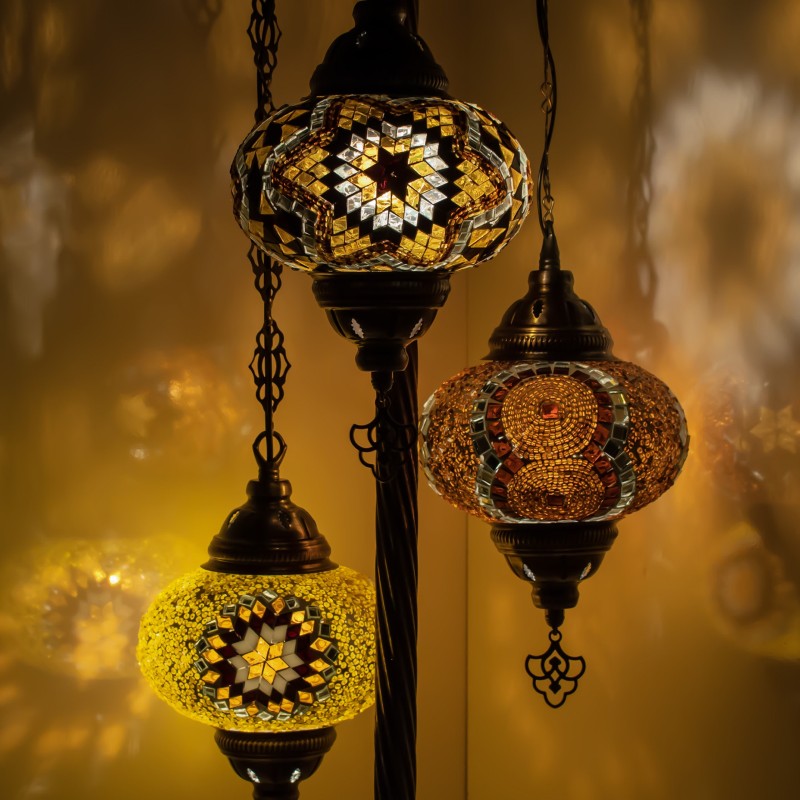 Luminaren Mosaic Floor Lamp - FL3-09 — 4