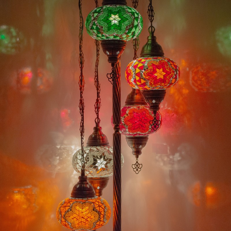 Luminaren Mosaic Floor Lamp - FL5-10 — 5