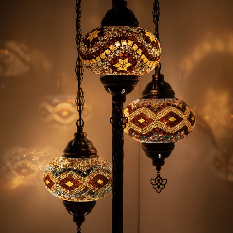 Luminaren Mosaic Floor Lamp - FL3-11 — 3