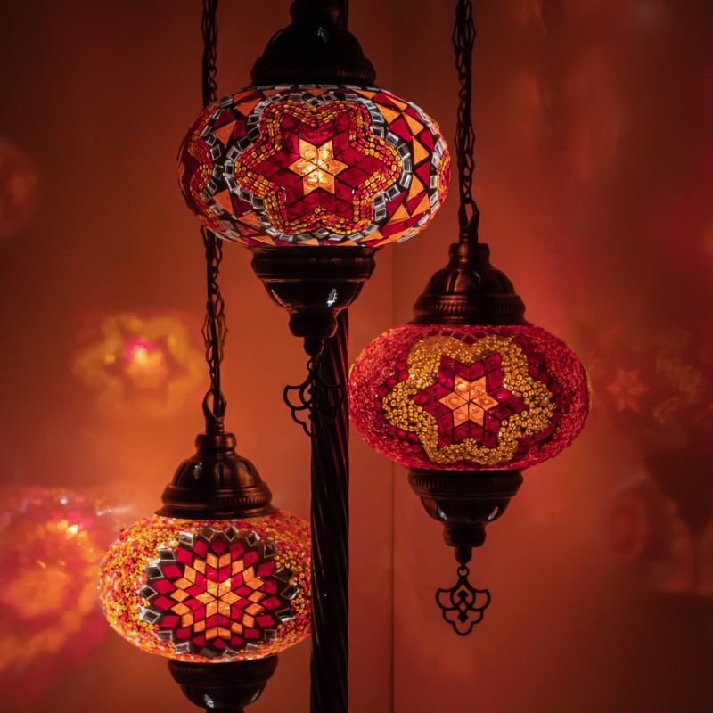 Luminaren Mosaic Floor Lamp - FL3-01 — 3