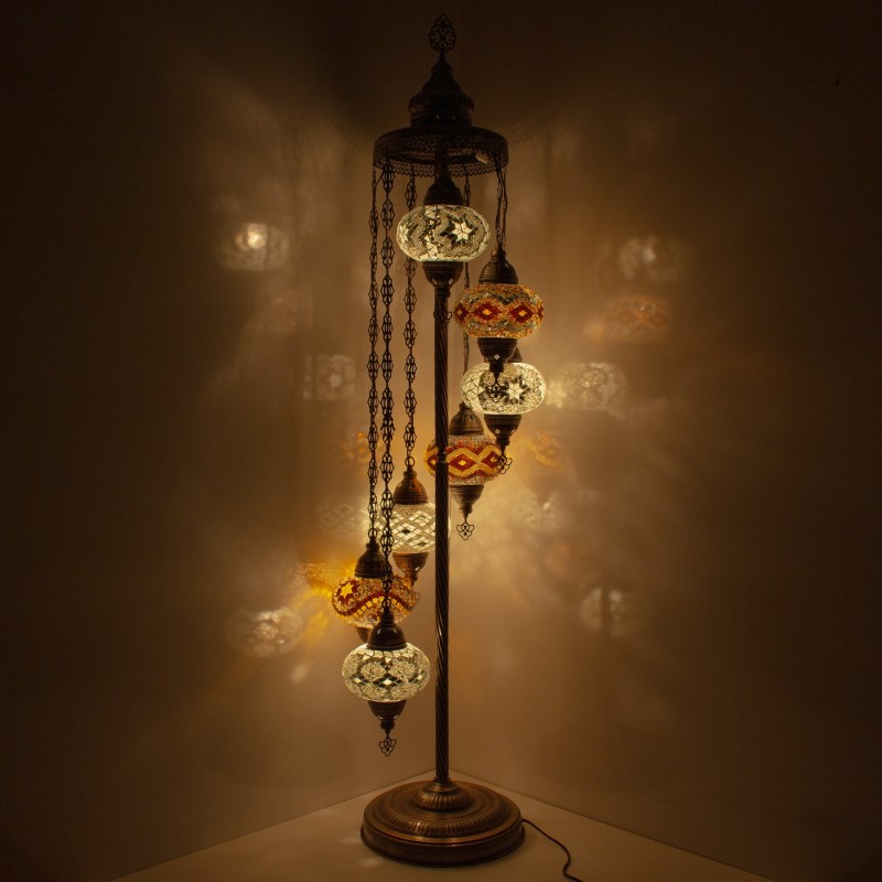 Luminaren Mosaic Floor Lamp - FL7-10 — 5
